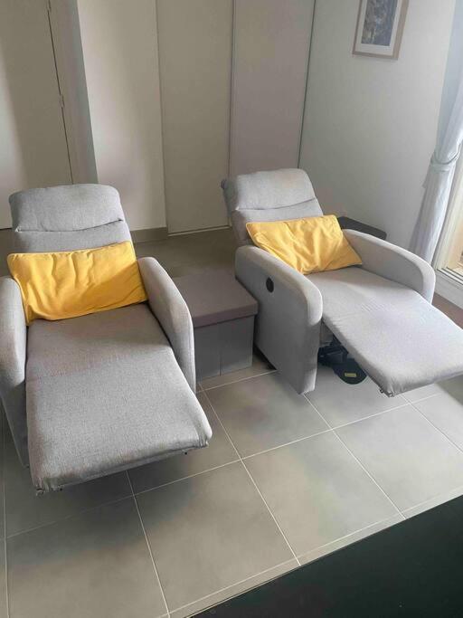 Appartement Luxueux T3 Piscine Et Vue Somptueuse à Sète Extérieur photo