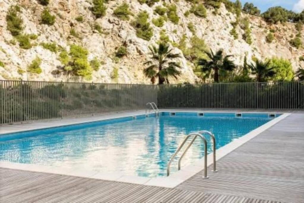 Appartement Luxueux T3 Piscine Et Vue Somptueuse à Sète Extérieur photo